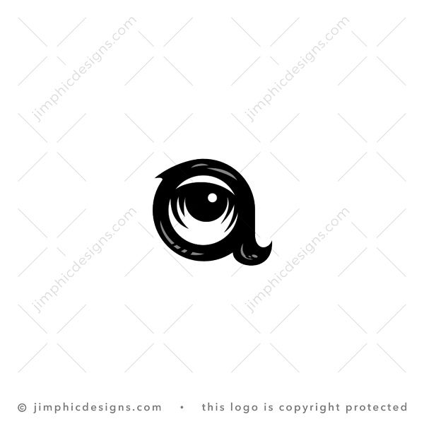Letter A Eye Logo