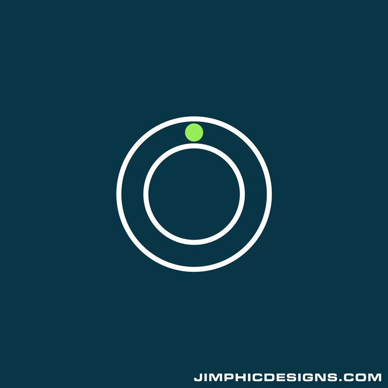 Green Ball Swing in Circle Gif Animation download page | Jimphic Designs