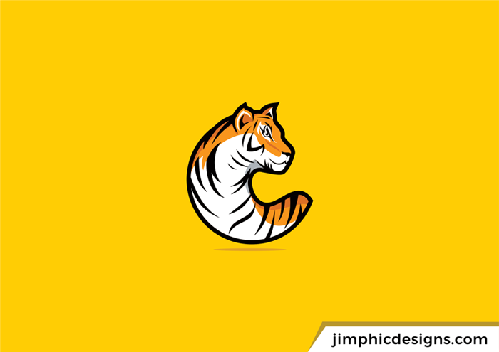 C Tiger Logo | Jimphic Designs