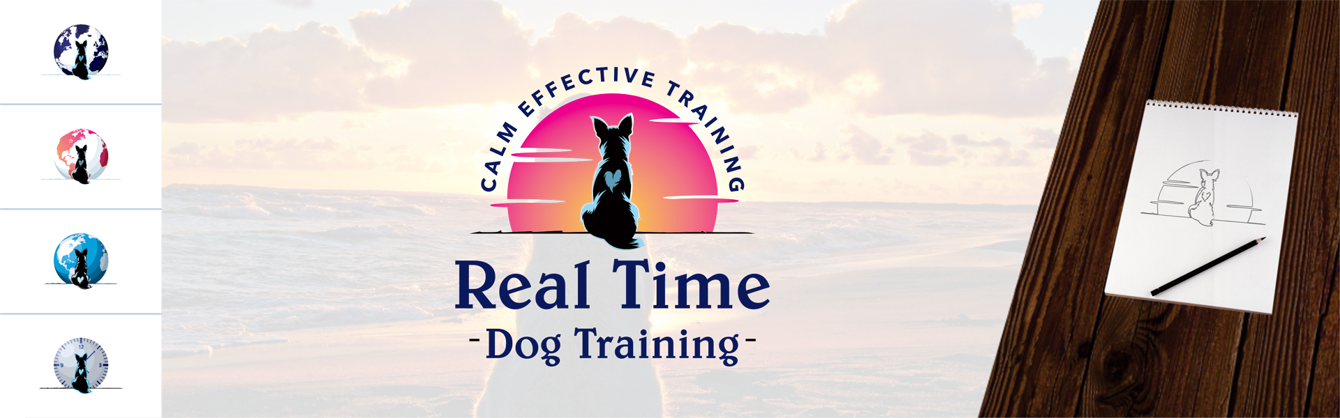 dog training logo design