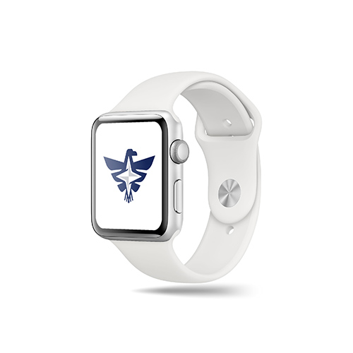 Eagle Star Logo logo on a smart watch mockup