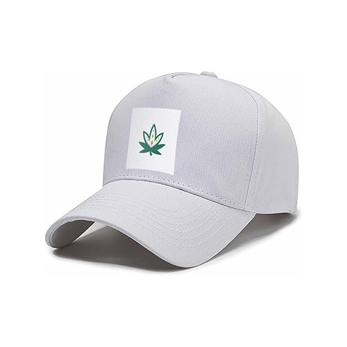 King Cannabis Logo logo on a cap mockup