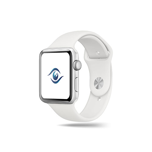 Eagle Eye Logo logo on a smart watch mockup