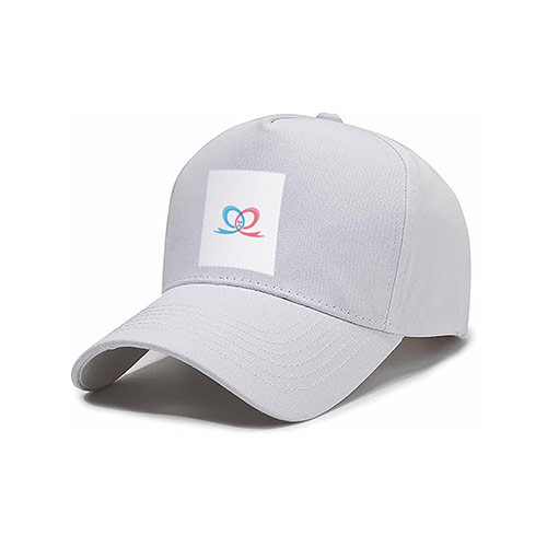 ea Ribbon Logo logo on a cap mockup