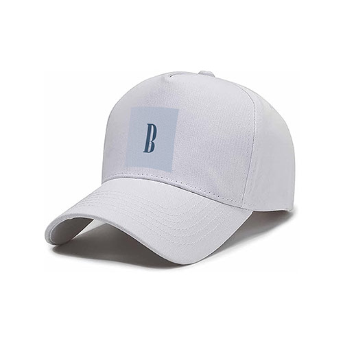 B Knife Logo logo on a cap mockup