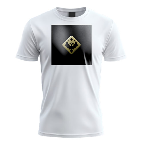 Phoenix Logo logo on a white t-shirt mockup