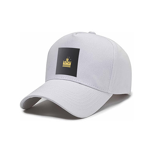 Castle Crown Logo logo on a cap mockup