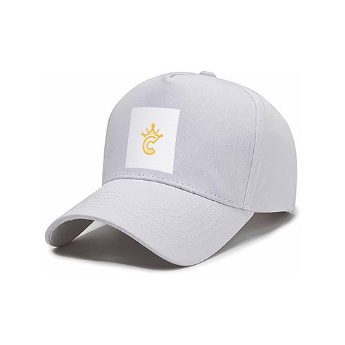 C King Logo logo on a cap mockup