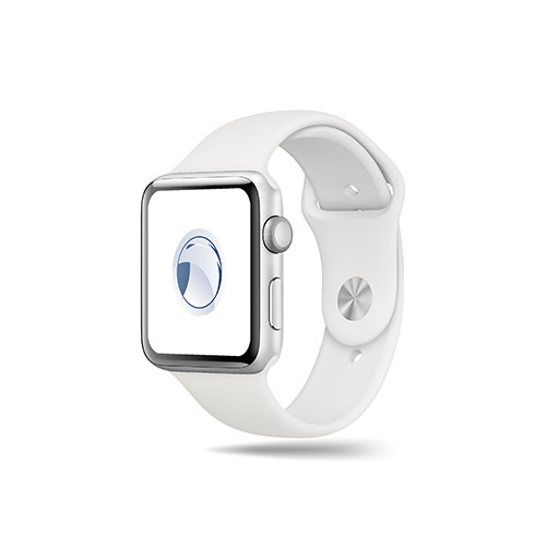 Eagle Logo logo on a smart watch mockup