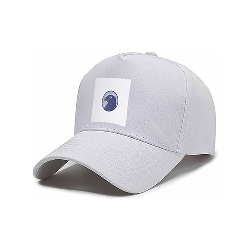 Moon Eagle Logo logo on a cap mockup