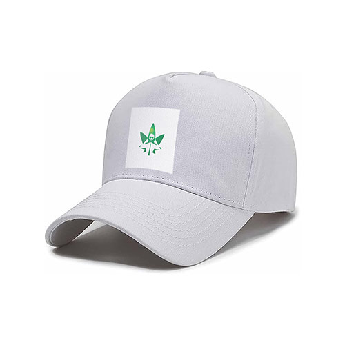 Approved CBD Logo logo on a cap mockup