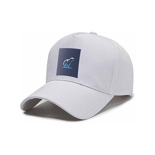 Bear Logo logo on a cap mockup