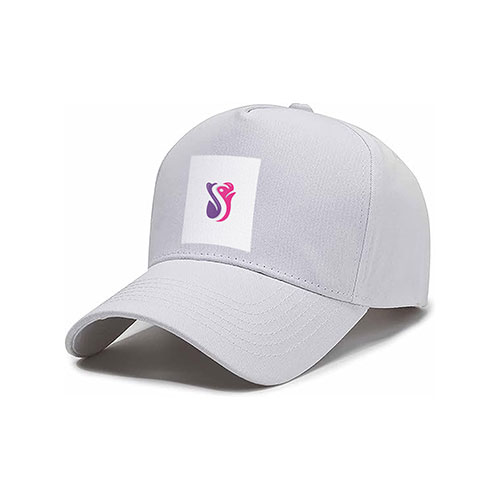 Letter S Rose Logo logo on a cap mockup