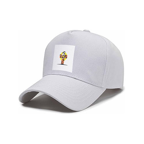 Tiger Cross Logo logo on a cap mockup