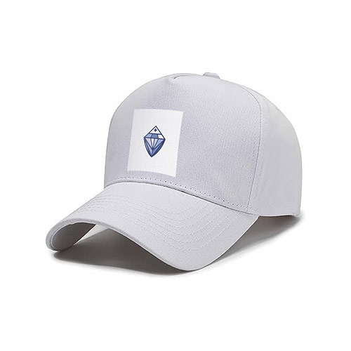 Diamond Security Logo logo on a cap mockup