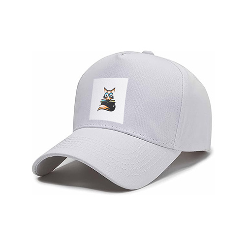 Reading Fox Logo logo on a cap mockup