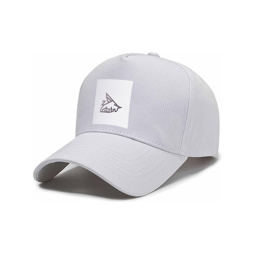 Wings Bull Logo logo on a cap mockup