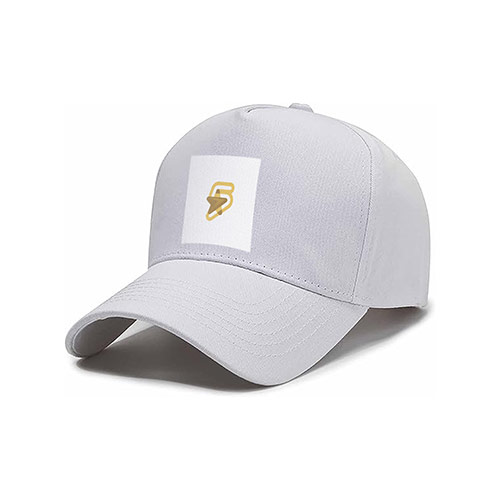 Five Star Logo logo on a cap mockup