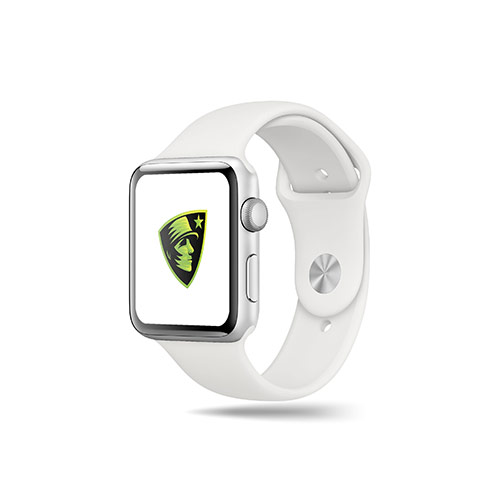 Soldier Logo logo on a smart watch mockup