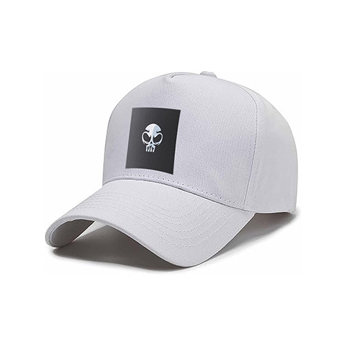 Skull Tools Logo logo on a cap mockup
