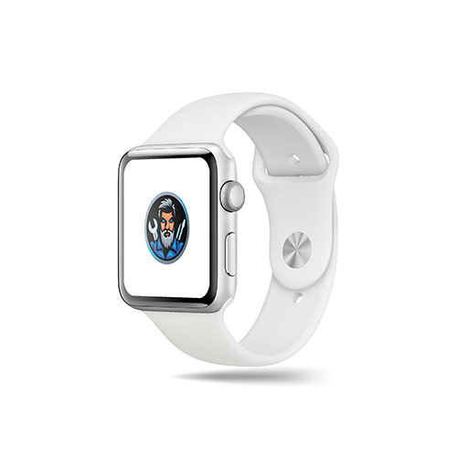 Handyman Logo logo on a smart watch mockup