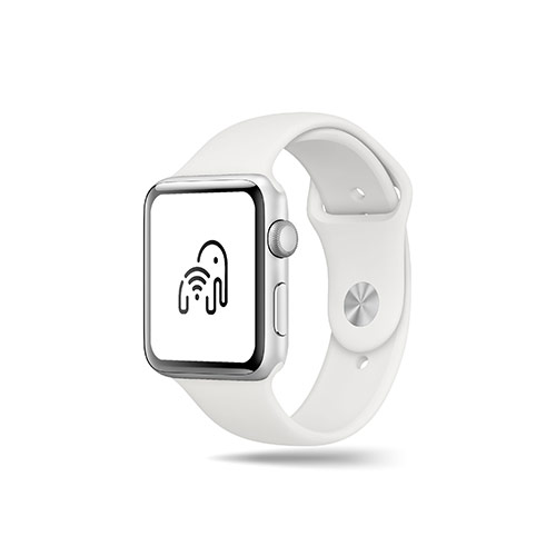 Signal Elephant Logo logo on a smart watch mockup