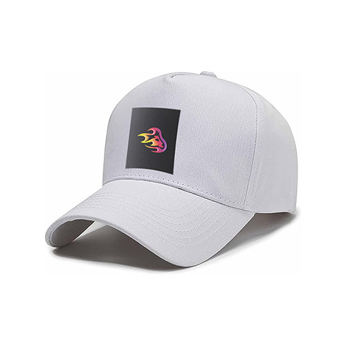 Horse Logo logo on a cap mockup