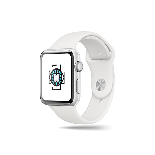 Global Tooth Logo logo on a smart watch mockup