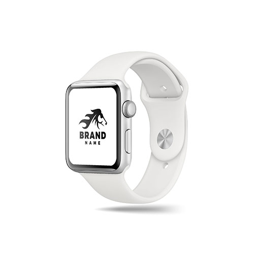 Horse Logo logo on a smart watch mockup