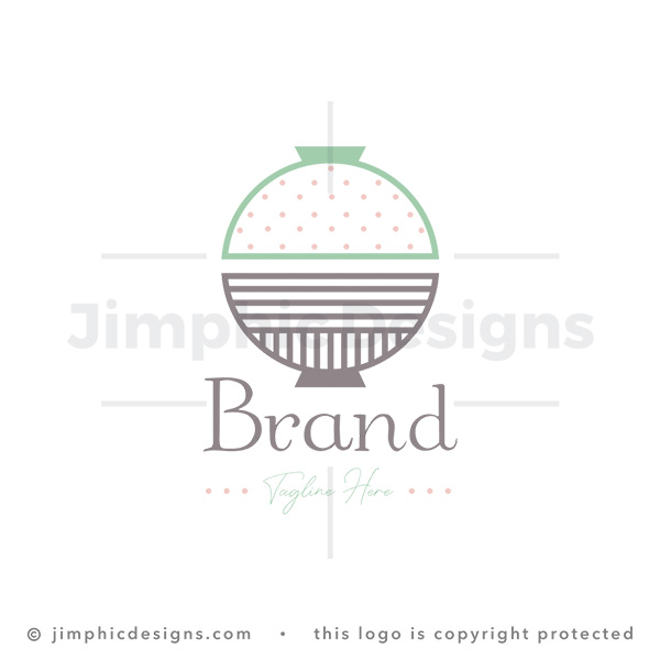 Minimalist Ceramic Bowls Circle Logo