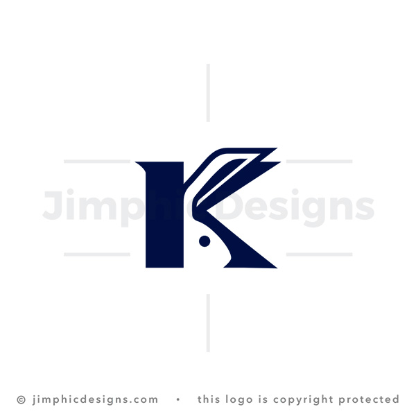 Letter K Rabbit Logo