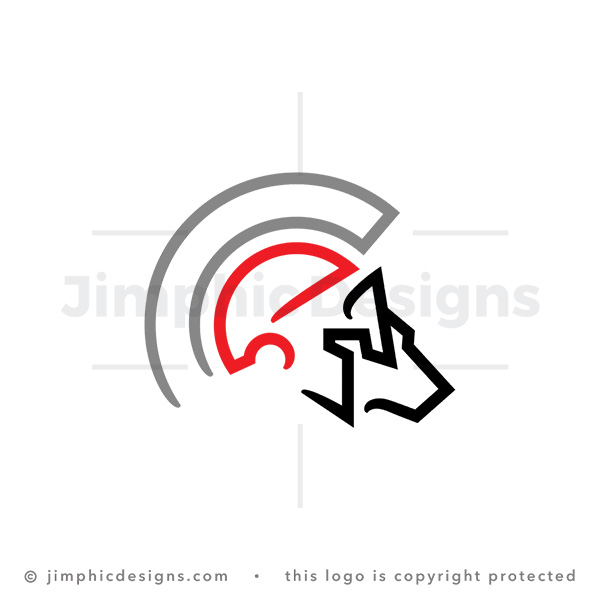 Warrior Wolf Logo