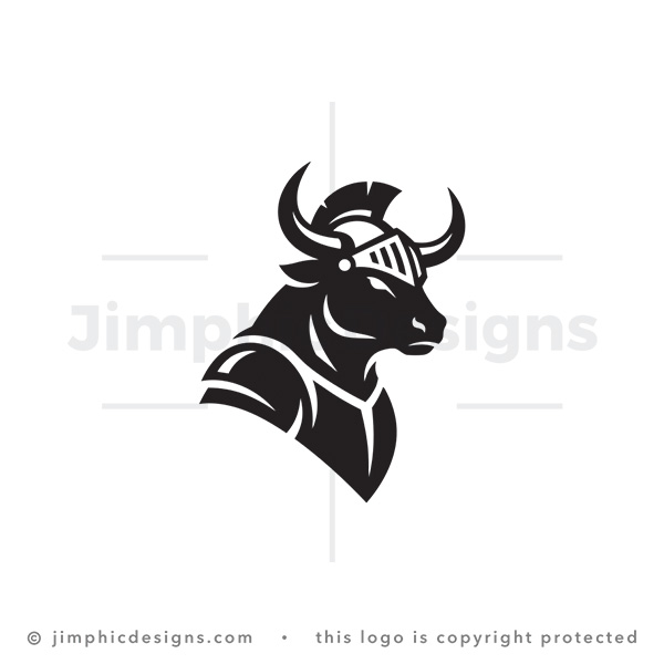 Gladiator Bull Mascot