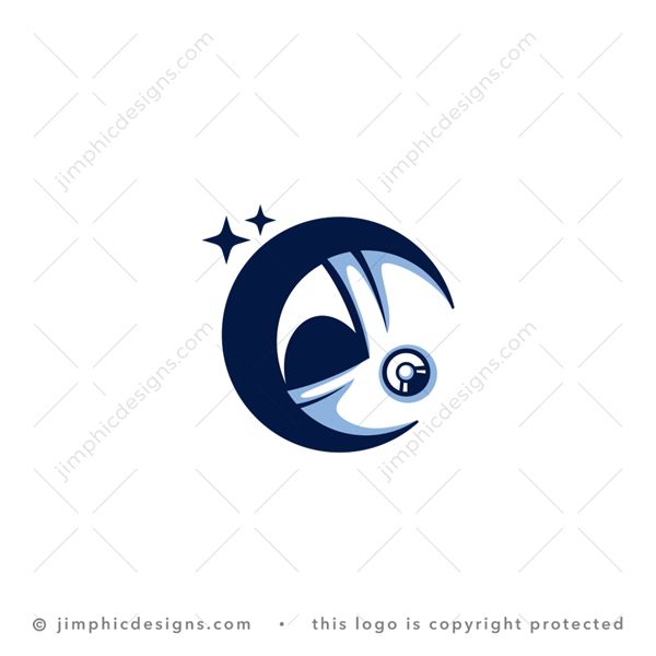 Moon Astronaut Logo