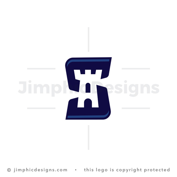 Letter S Castle Logo