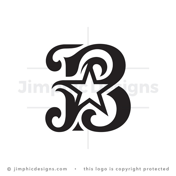 Royal Star Letter B Monogram