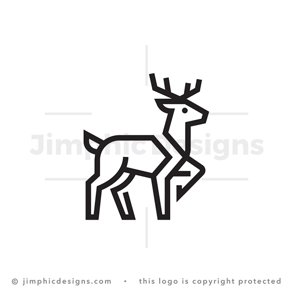 Geometric Deer Nature