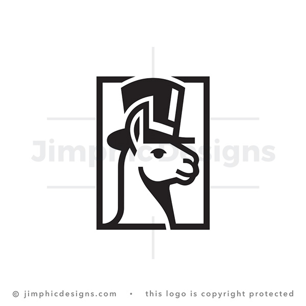 Gentleman Llama Top Hat