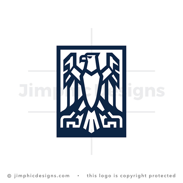 Heraldic Eagle Crest Emblem