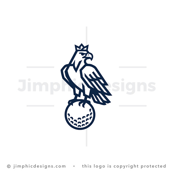Royal Eagle Globe Emblem