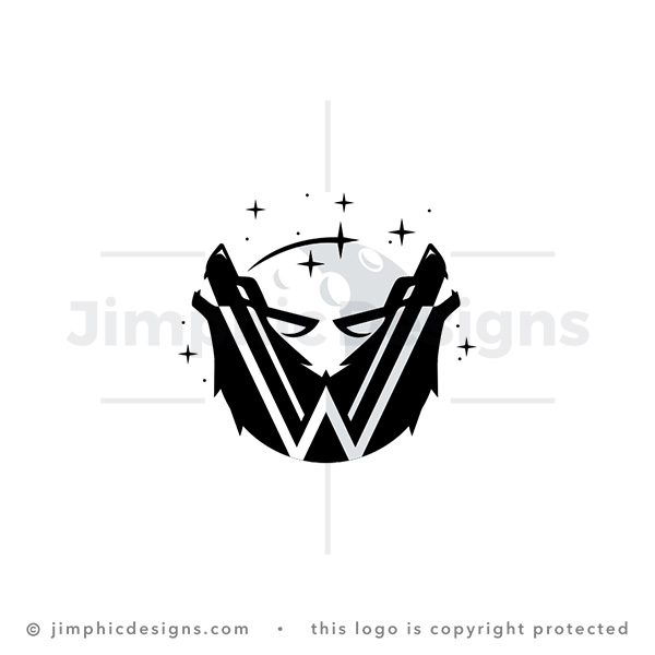 Letter W Wolfs Logo