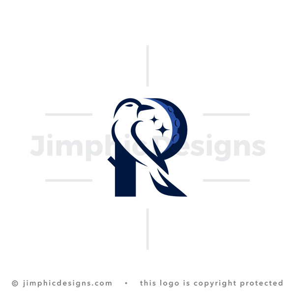 Letter R Bird Logo