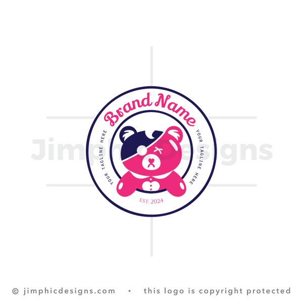 Naughty Bear Pirate Streetwear Apparel Logo
