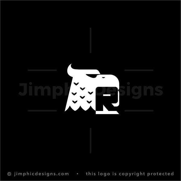 Letter R Eagle Logo
