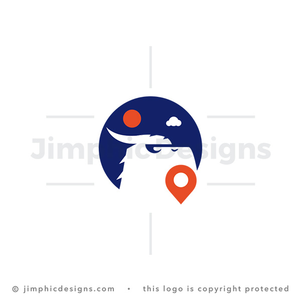 Hawk Location Marker Logo