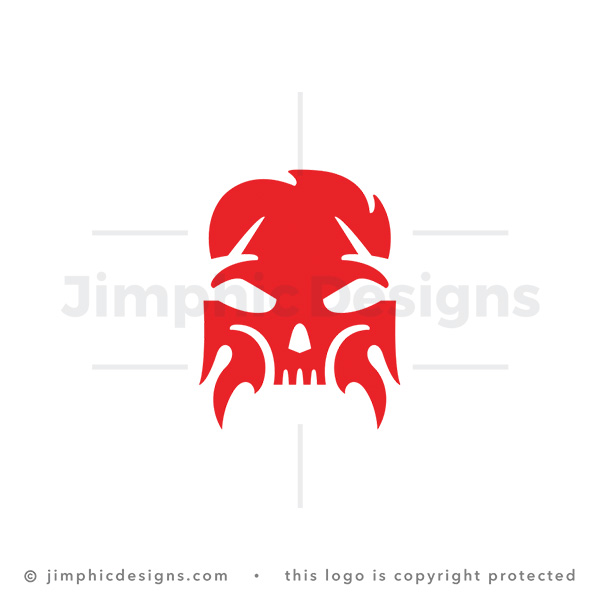 Fire Skull Logo