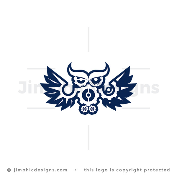 Steampunk Owl Logo