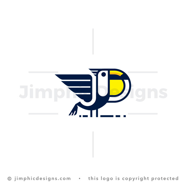Lettering Toucan Logo