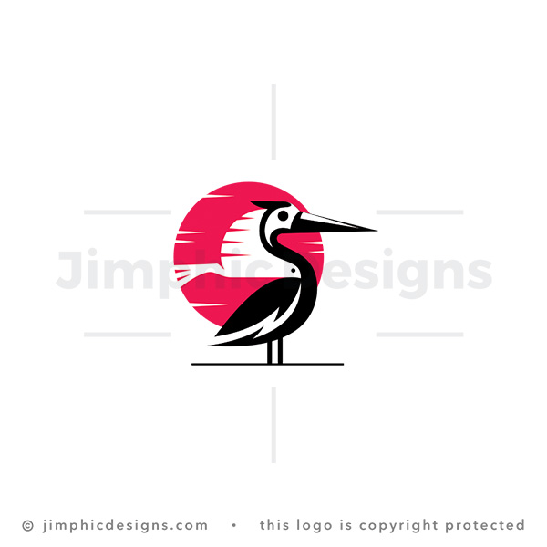 Pelican Bird Logo