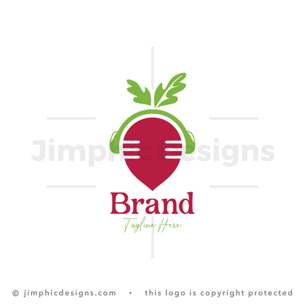 Beet Microphone Media Podcast Talk Show Logo